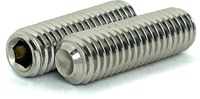 M6-1.0 X 40MM STAINLESS STEEL SOCKET SET SCREW CUP POINT
