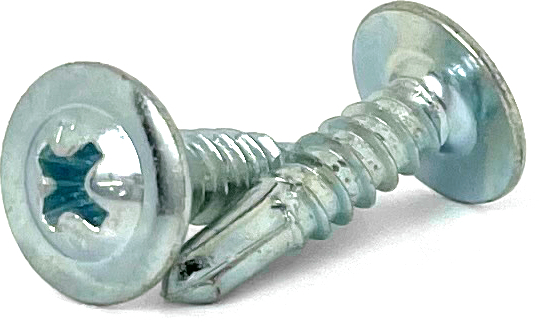 2K125178TK #8 X 1-/78 MODIFIED TRUSS HEAD PHILLIPS (K-LATH) SELF-DRILLING SCREW ZINC