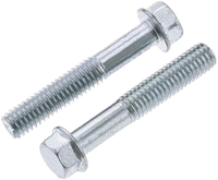 M6-1.0 X 35MM 8AF HEX HEAD FLANGE BOLT (10/PK)