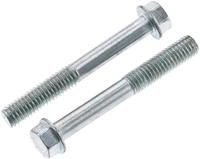 M6-1.0 X 45MM 8AF HEX HEAD FLANGE BOLT (10/PK)