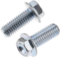 M8-1.25 X 20MM 10AF HEX HEAD LOW PROFILE FLANGE BOLT (10/PK)