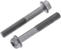 M6-1.0 X 40MM 8AF EURO STYLE HEX HEAD TORX FLANGE BOLT (10/PK)