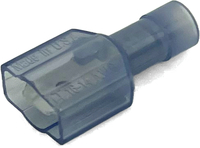 16-14 GA NYLON FULLY INSULATED MALE QUICK-CONNECT TERMINALS .250 TAB BLUE