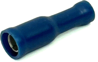 16-14 GA VINYL INSULATED FEMALE BULLET CONNECTORS .157BLUE