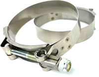 HC250TB 2-1/2 STAINLESS STEEL T-BOLT CLAMP