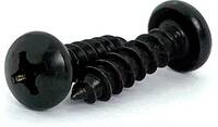 S0938150PTB #6 X 1-1/2 PAN HEAD PHILLIPS SELF-TAPPING SCREW 18-8 STAINLESS BLACK ICE